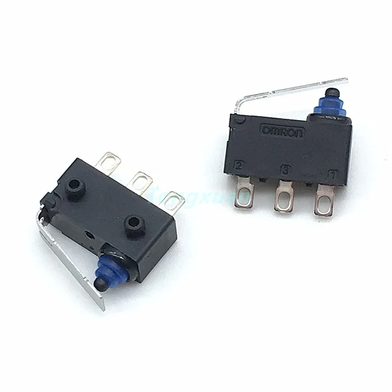 5pcs Limited Switch D2HW-EL291H-A515-AQ Waterproof Micro Switch Vertical Cmall Limit Stroke Switch With Handle Length 12.8MM