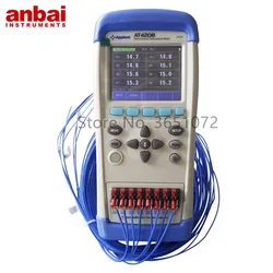 Applent AT4208 Multi-channel Temperature Measuring Instrument Temperature Data Logger with 8 Channels