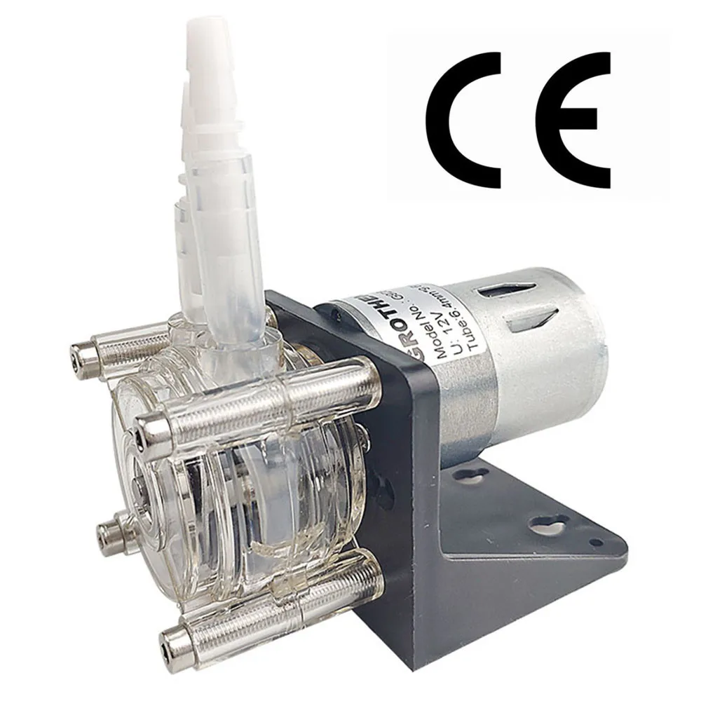 

DC 12/24V Peristaltic Pump Large Flow Dosing Pump Vacuum Aquarium Lab Analytical 500ml/min