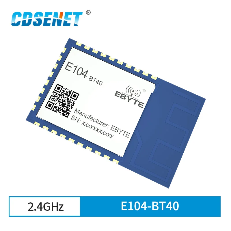 

2 шт./лот CDSENET наименьшая мощность E104-BT40 серийный для двух режимов BLE4.2 Spp3.0 Классический Bluetooth 2,4g беспроводной модуль по команде