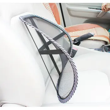 椅背支撐按摩墊網狀腰部支撐墊汽車卡車辦公室家用坐墊座椅腰部支撐椅 10 最佳銷售 汽車座椅靠背 - №5