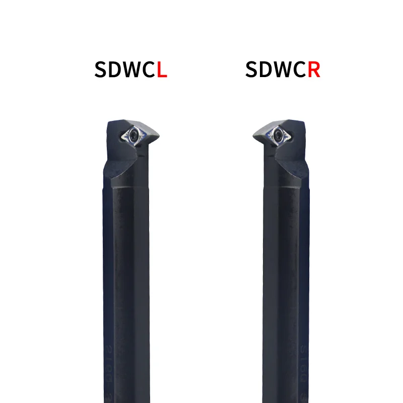 1pc S10K-SDWCR07 S16Q-SDWCR07 Internal Turning Tool Holder DCMT/DCGT Carbide Inserts Lathe Bar CNC Cutting Tools Set