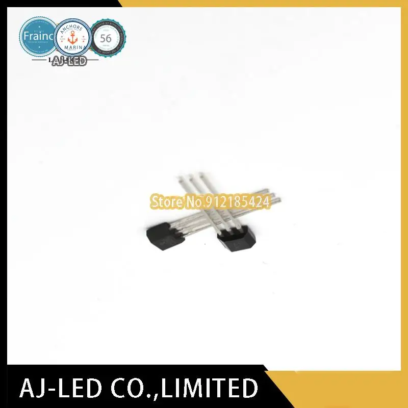 10pcs/lot A1101EUA-T Unipolar Magnetic Hall Effect Sensor Switching Element TO-92S