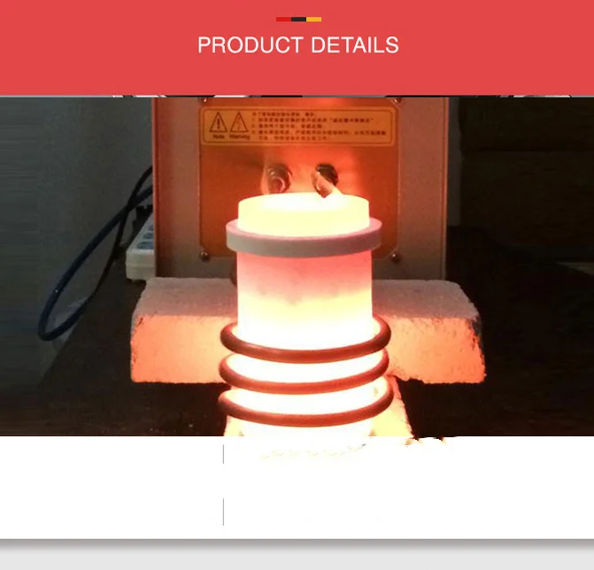 15KW Induction Heater Induction Heating Machine 220V Metal Smelting Furnace High Frequency Welding Metal Quenching Equipment