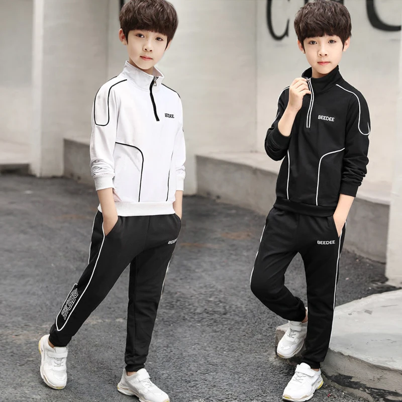 

IENENS Kids Sports Suits Clothes Boys Girls Outing Clothing Sets Coat + Pants Outfits Spring Autumn Children Running Tracksuits