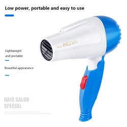 Secador de cabelo salão de beleza secador 2 engrenagem 220v forte vento quente para secador de cabelo pente cabeleireiro profissional mini portátil power cabelo styler