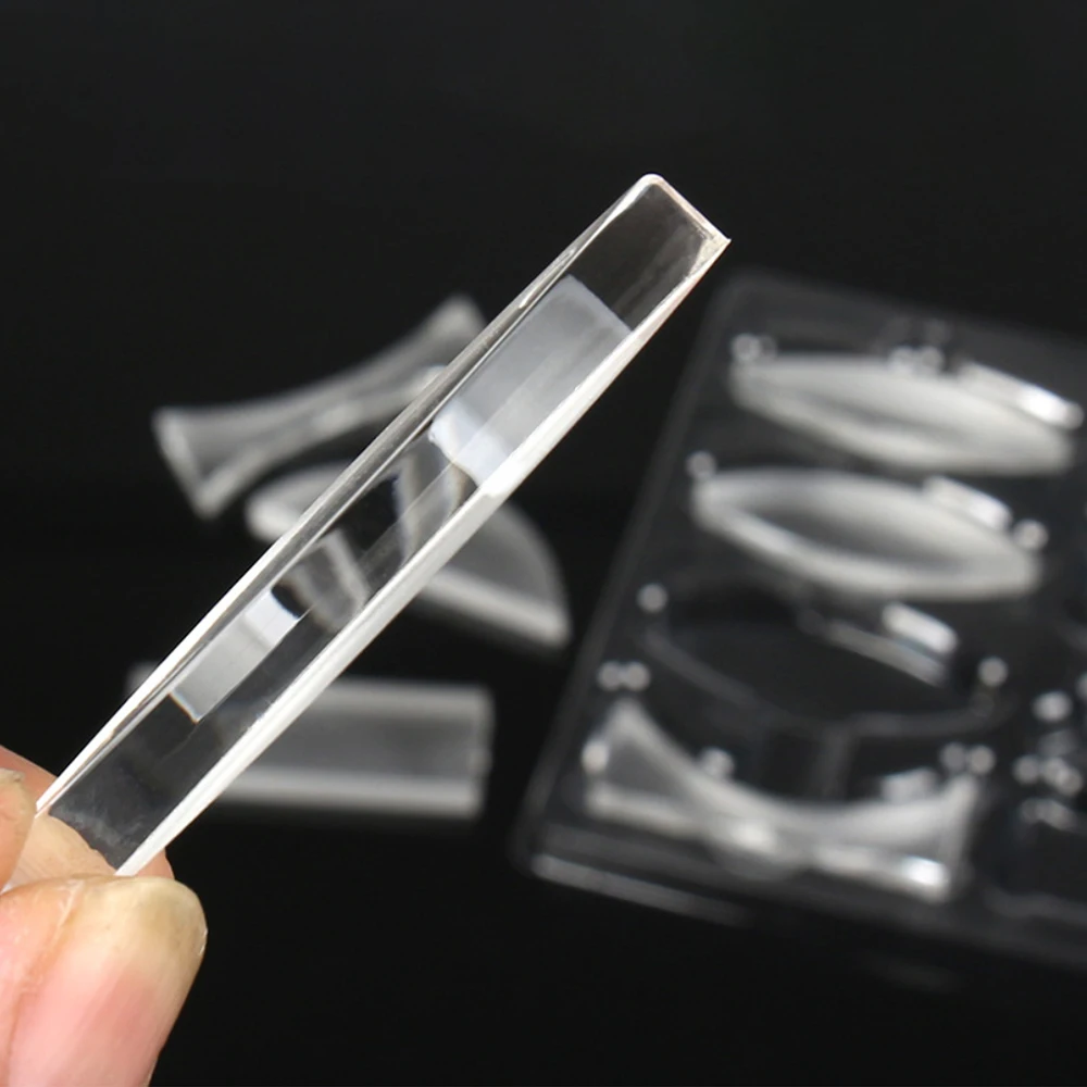8 Chiếc Acrylic Quang Lõm Lồi Lăng Kính Ống Kính Bộ Cho Tiểu Học Sinh Vật Lý Quang Học Bộ Phòng Thiết Bị