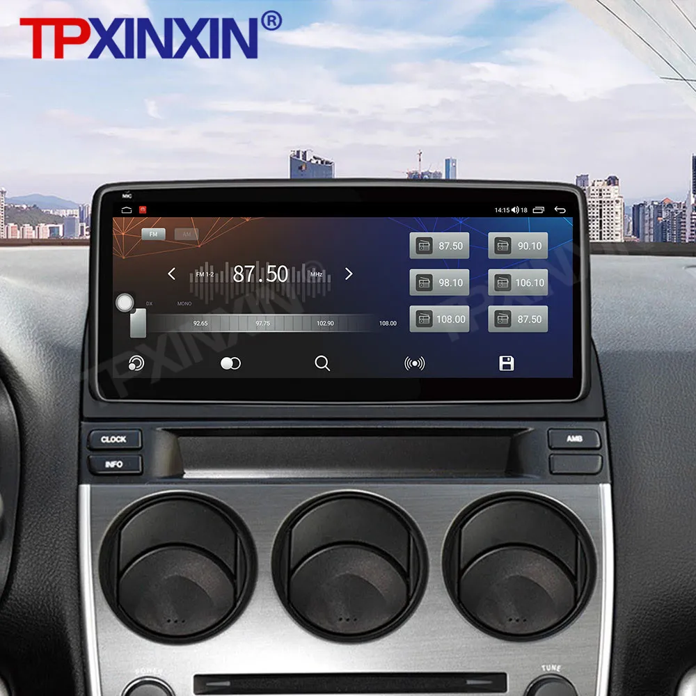 Android 10 6+128G ROM For Mazda 6 2004-2015 Car Radio Player Multimedia GPS Navigation Stereo Headunit Wireless Carplay