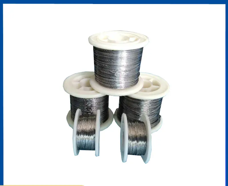 

High Purity Nickel Wire Nickel Wire Electrode Wire 0.1 0.2 0.25 0.3 0.35 0.4 0.45 0.5 0.7mm