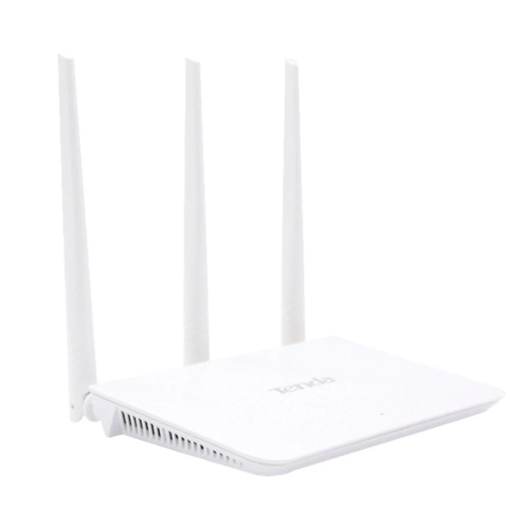 Tenda F3  300Mbps wireless router Wifi Repeater AP router Mode 1WAN+3LAN RJ45 Ports Multi Language Firmware 3 Internal Antennas