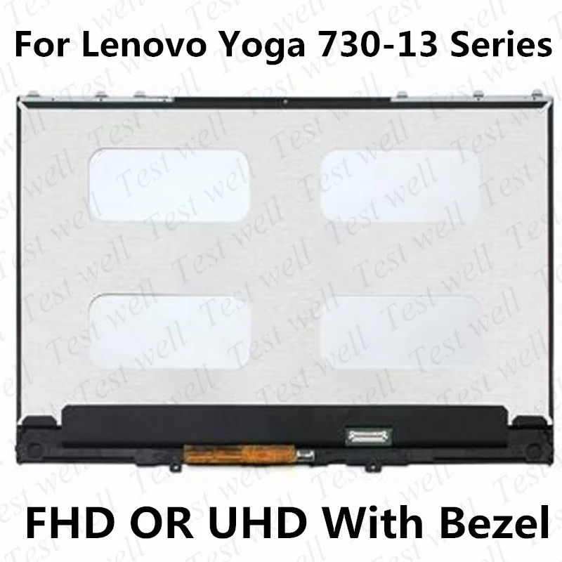 

Original 13.3" For lenovo Yoga 730-13 YOGA 730-13IKB Yoga 730-13IWL LCD Screen Touch Digitizer Assembly FHD 1920X1080 OR 4K UHD