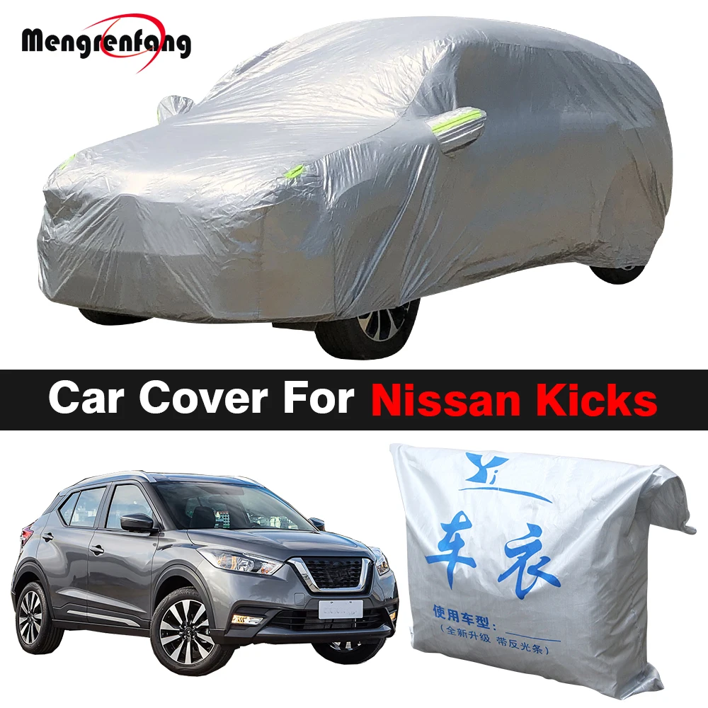 Outdoor Car Cover For Nissan Kicks Anti-UV Sun Shade Snow Rain Dust Protection Windproof Cover