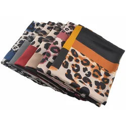 Winter plaid scarf warm 2019 animal print neckerchiefs for women,Luxury leopard head scarf sjaal,shawls and wraps british style