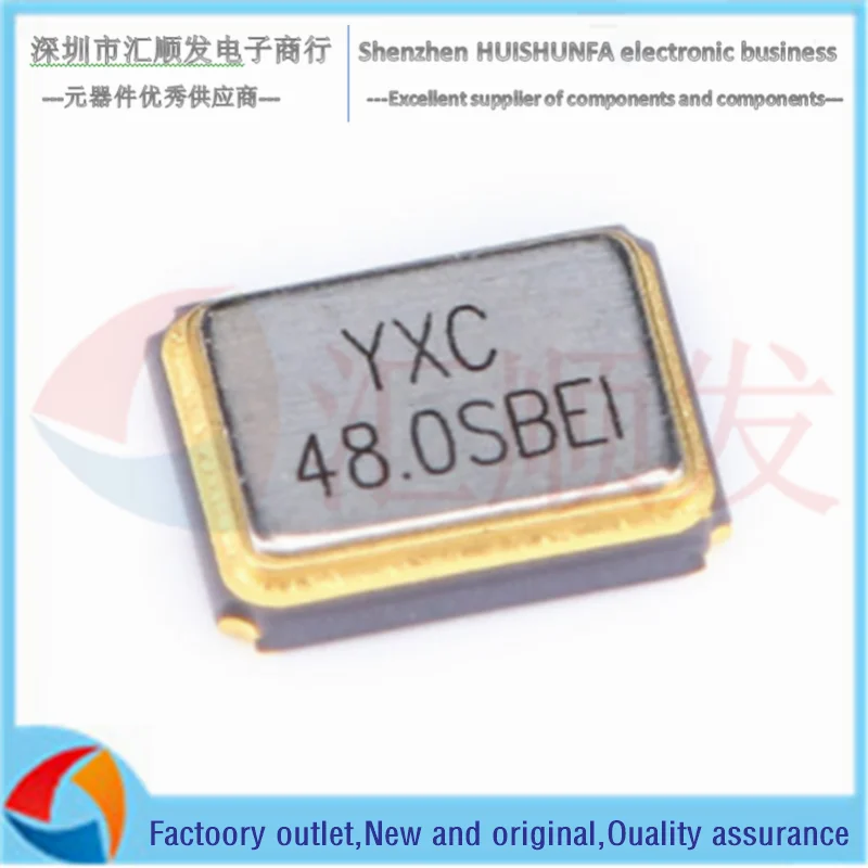 5 sztuk!!! 3225 SMD pasywny kryształ oscylator/YSX321SL 48MHZ 10ppm 20PF X322548MSB4SI 4 stopy