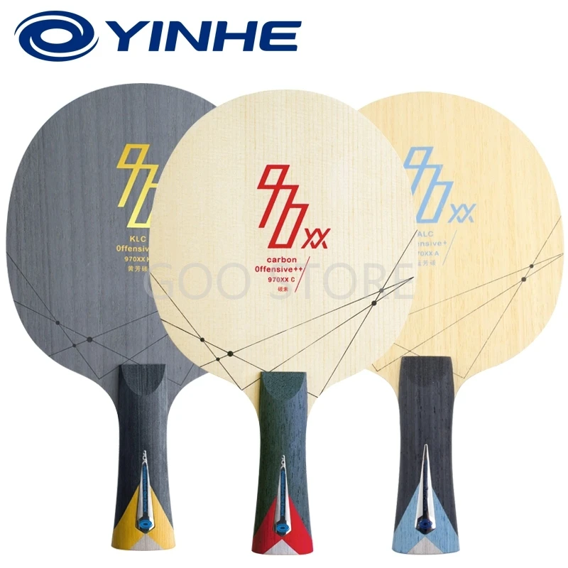 

YINHE 970XX ракетка для настольного тенниса, профессиональная, Arylate Carbon ALC KLC оригинальная ракетка для Галактики, пинг-понга