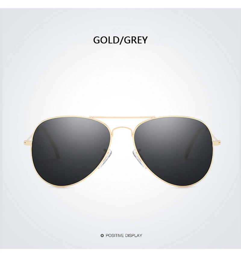 Klassische Pilot Männer Sonnenbrille Polarisierte Vintage Metall Ray Sonnenbrille Frauen Spiegel Farben Fahren Männlich Shades UV400 – Detail 15