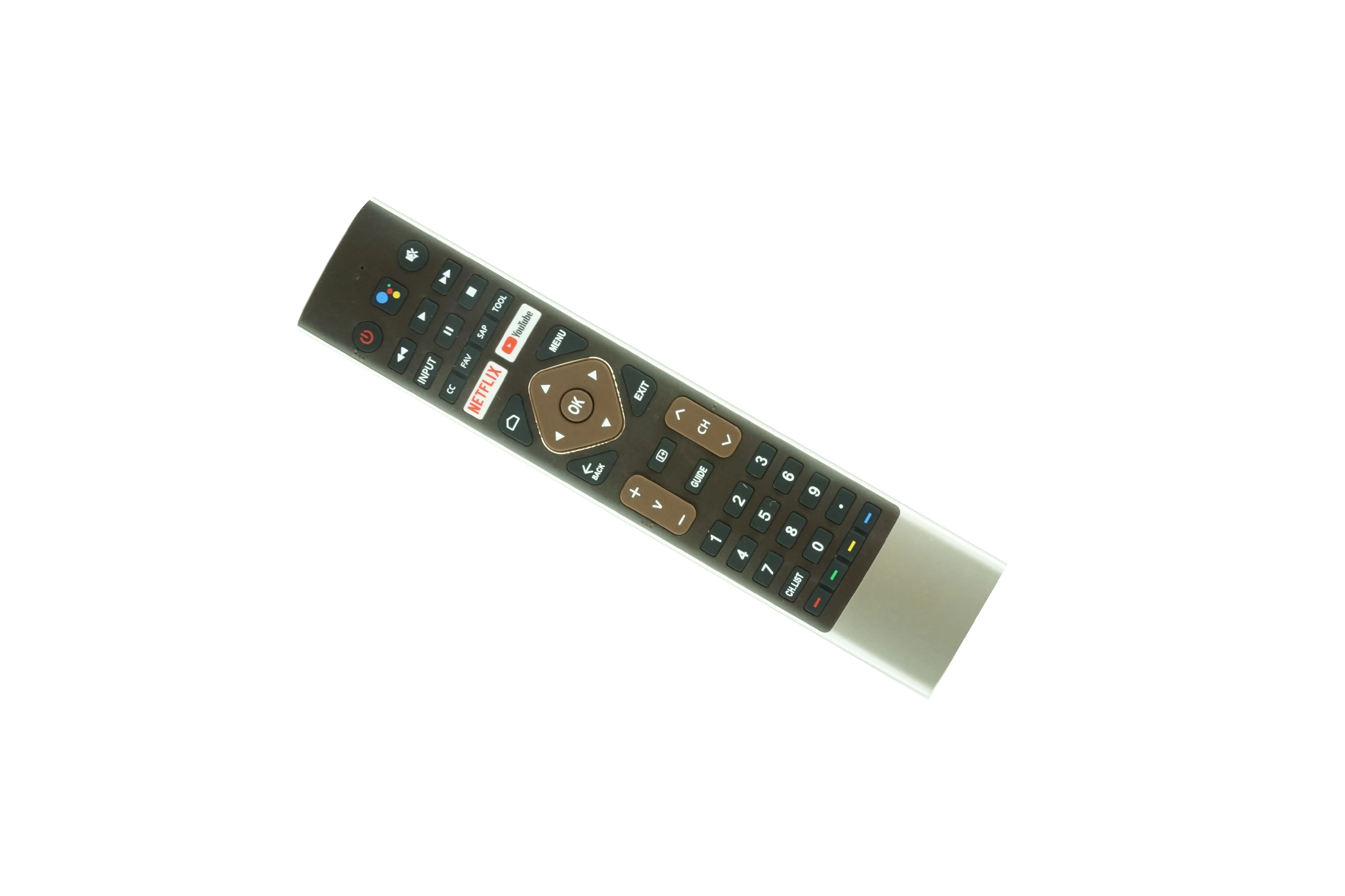 

Voice Remote Control For Bauhn HTR-U27EMT1 ATV65UHDG-1019 ATV65UHDG-0620 & 4K HDTV TV