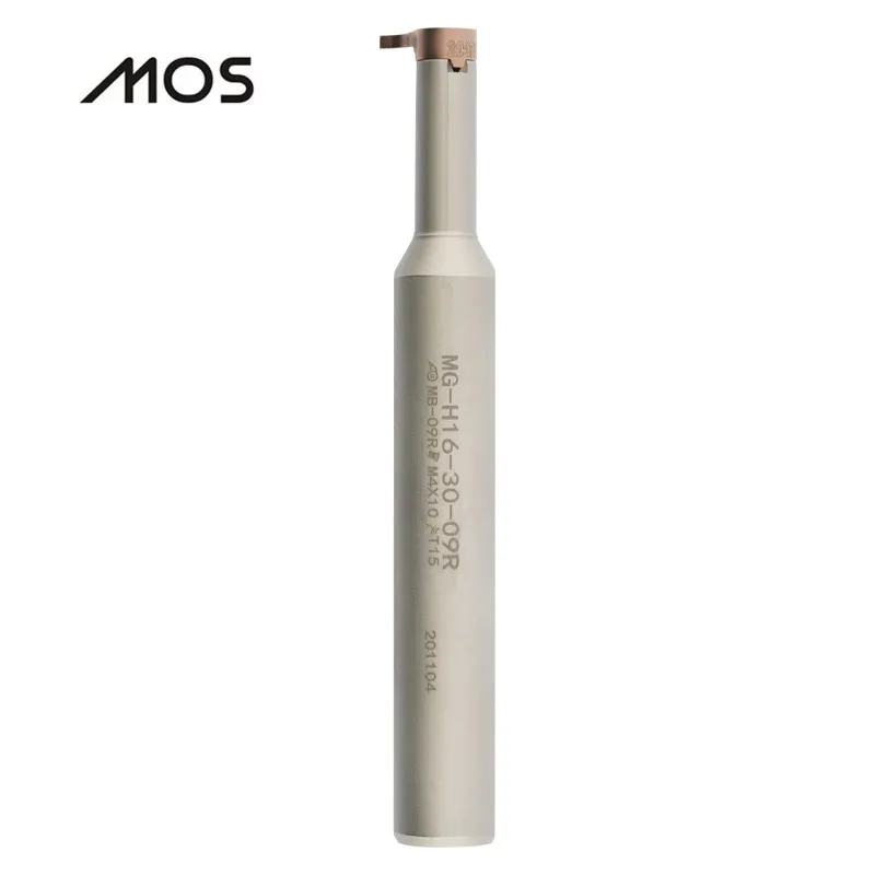 MOS Grooving Rod MG-H12-18-05r MG-H16-25-07R MG-H16-30-09R Internal Groove Cutting Holder Spring Steel CNC Lathe Turning Tool