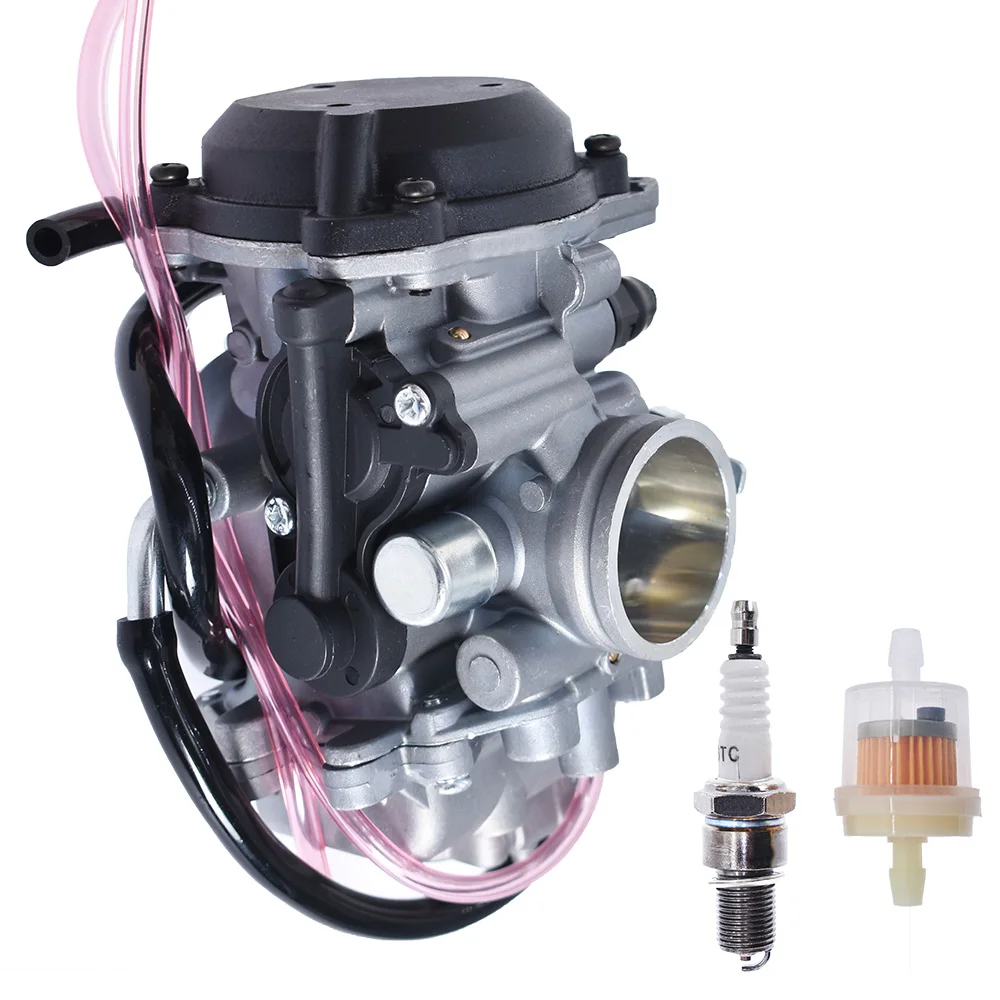 Carburetor Carb Fits for Yamaha XT225 1992-2000 With Fuel Filter & Spark Plug