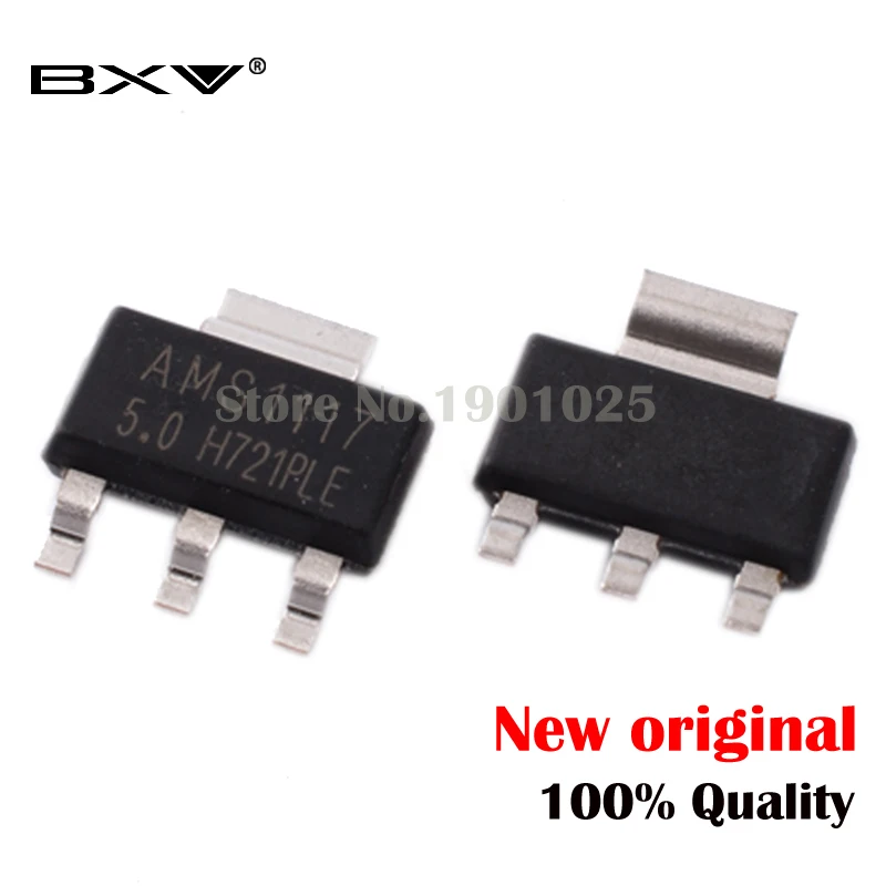 50PCS AMS1117 series AMS1117-1.2 AMS1117-1.5 AMS1117-1.8 AMS1117-2.5 AMS1117-3.3 AMS1117-5.0 SOT223