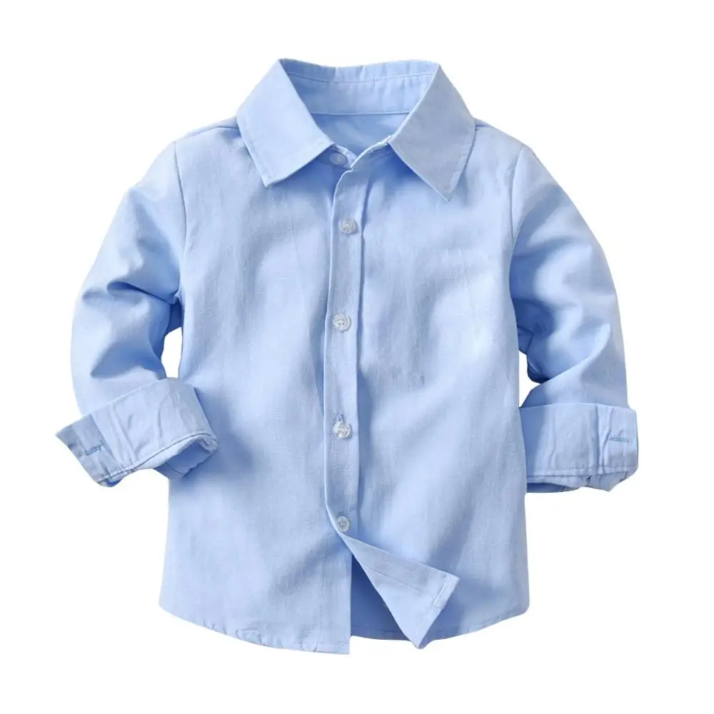 2020 Children's Clothing 2Pcs/Set Kids Baby Boys Business Tracksuit Solid T-Shirt+ Pants Suit For Boy Formal Party Wedding 1-6Y image 2
