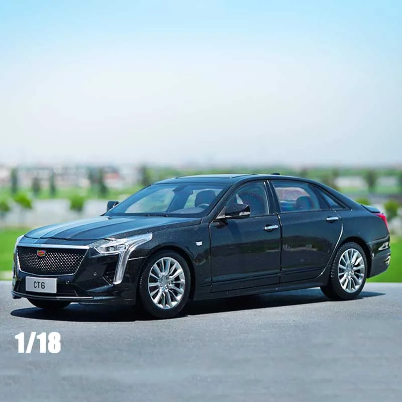 1:18 original SAIC GM 2019 new CT6 alloy car model diecast metal vehicle toy collection souvenir adult kids boys gift souvenirs