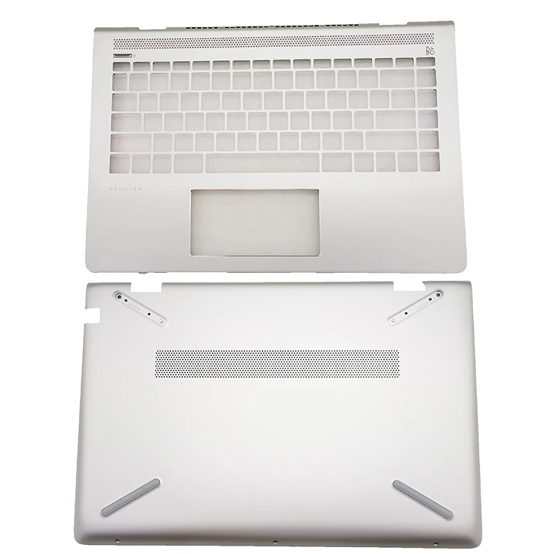 

NEW For HP Pavilion 14-BF TPN-C131 Laptop Palmrest/Bottom Case Cover 930593-001 Silvery