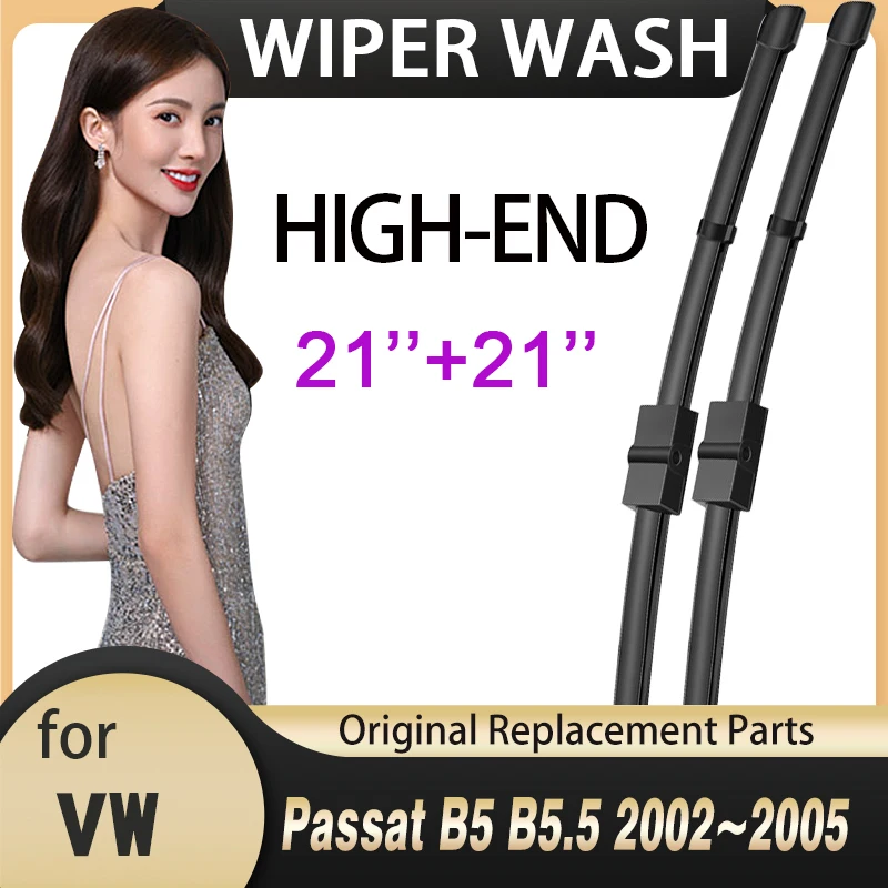 

Car Wiper Blade for Volkswagen VW Passat B5 B5.5 2002 2003 2004 2005 Front Windshield Windscreen Wipers Car Accessories Stickers