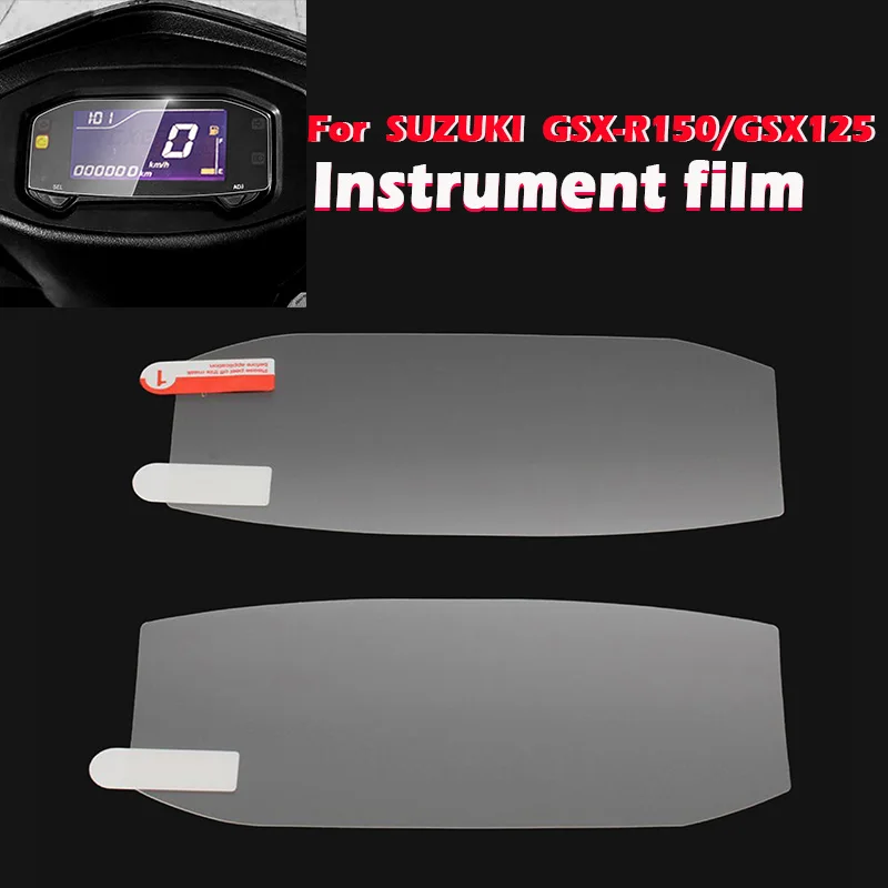 

Fit For Suzuki GSX-R150 Motorcycle Cluster Scratch Protection Instrument Speedometer Film Screen Protector Sticker