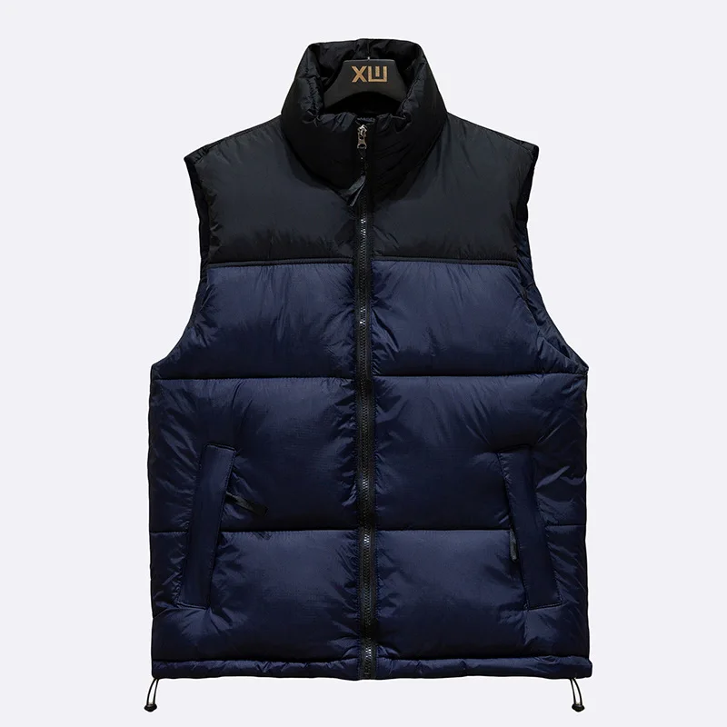 Winter Down Vest Men 2021 Casual Waistcoat Men\'s Sleeveless Jacket Plus Size 6XL Warm Women Vest Overcoats Streetwear Vest