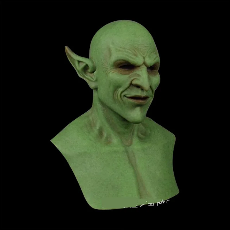 New Halloween Devil Clown Vampire Mask Yellow Goblins Mask Halloween Horror Mask Creepy Costume Party Cosplay Props
