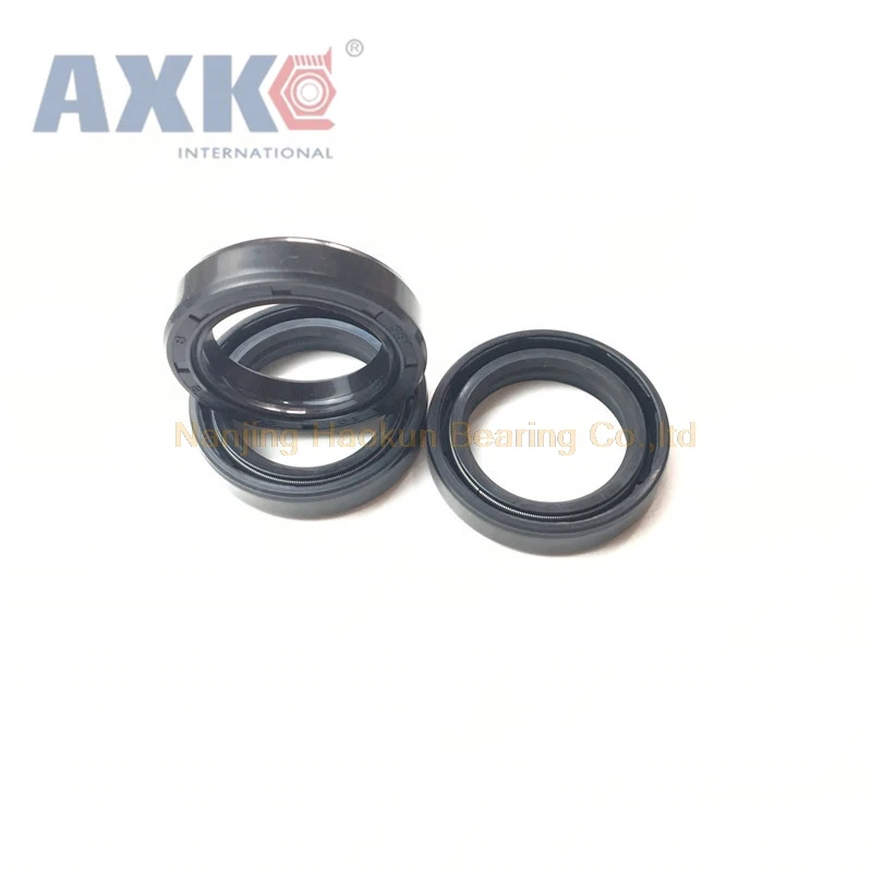 

AXK 23x47x7/8 24x32x5/7 Black Nitrile Rubber NBR Spring Double Lip TC Ring Gasket Radial Shaft Skeleton Oil Seal