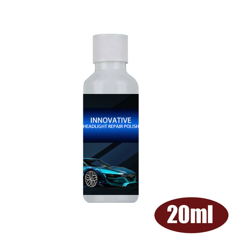 Car Headlight Repair Fluid Scratch Remove Headlight Polish Refurbishment Coating Oxidation Liquid Car Light Repair Agent Tools