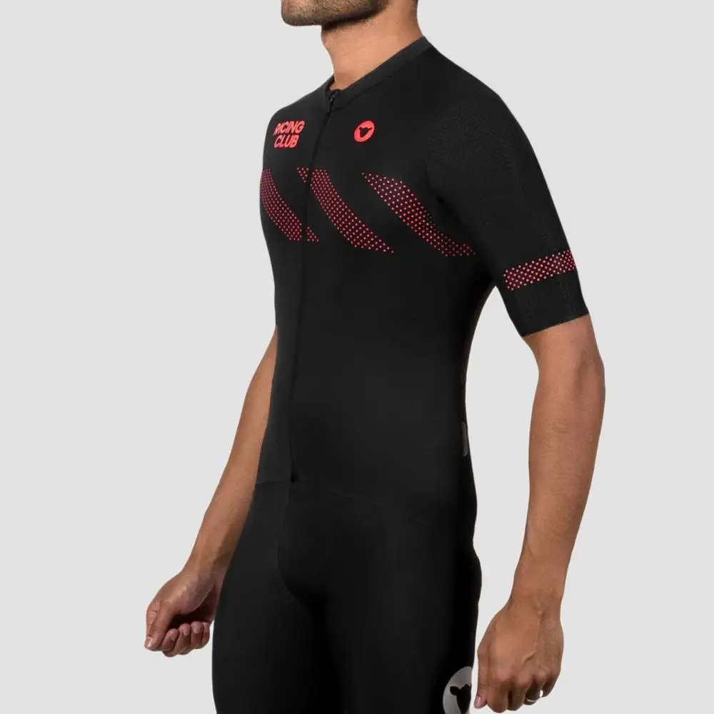 2020  pro team areo cycling jersey short sleeve new aero race cut with lightweight fabric for men and women pink