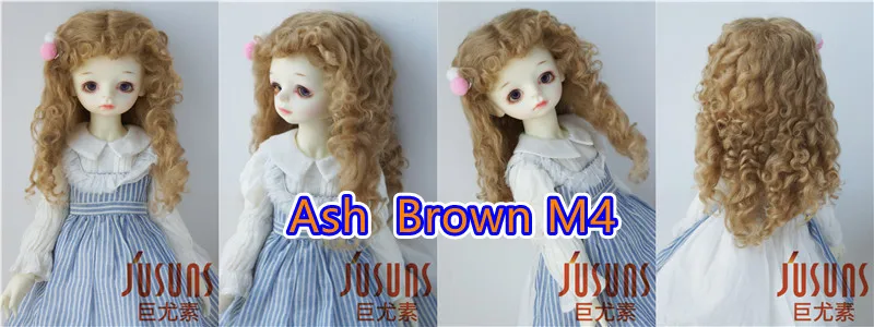 D28002 Extremely Longe Curly Monghanjuc Mohair BJD Wigs 6-7' 7-8' 8-9' 9-10' 1/6 1/4 1/3 YOSD MSD SD DOD QBaby Blythes Hair