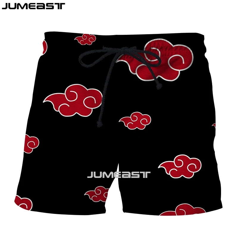 Jumeast Men Women 3D Oversized Female Cloud Oversized Streetwear Board Shorts Fashion Summer Beach Casual Sweatpants Short Pants