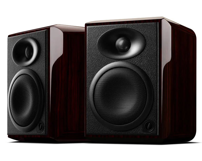 H4 2.0 Multimedia Speaker System Active Crossover Monitor Speaker 2-way 4th vented speaker 82dB 6 ohms 45W RMS 90W RMS/2