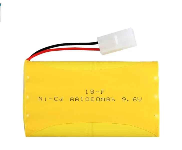 9.6v 1000mAh ni-cd 6v AA battery nicd batteries pack ni cd for  1559 8888 car RC boat model car toys tank trucks