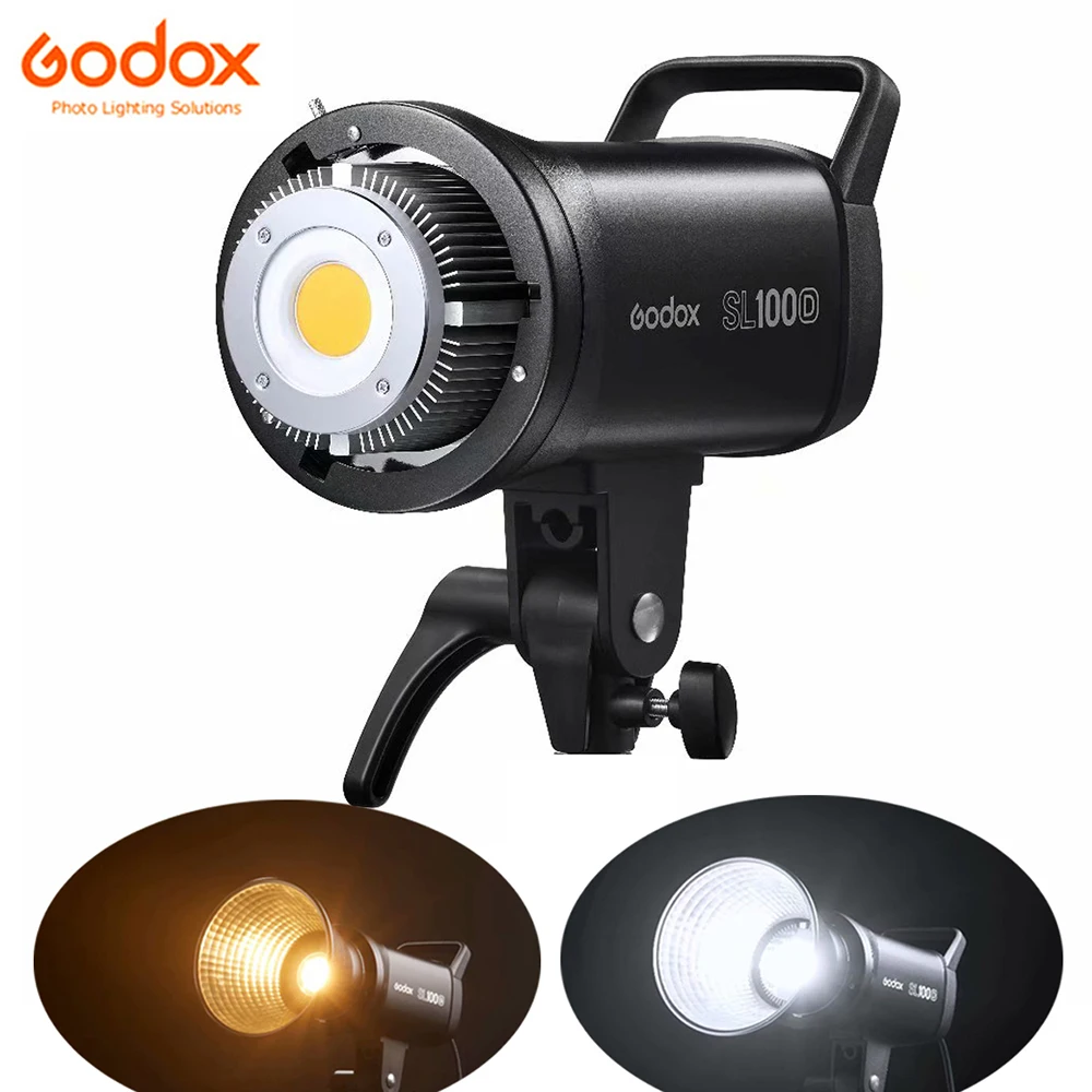 Godox SL100D White / SL100Bi Bi-color LED Video Light 100W 5600K / 2800-6500K SL100 Photo Continuous Lighting APP Remote Control