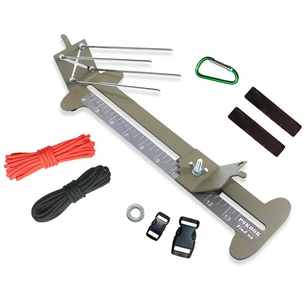 Tự Làm Vòng Tay Sinh Tồn Paracord Máy Làm Đan Dụng Cụ Thắt Nút Áo Ngực Dây Dù Dệt Dụng Cụ Dây Bện Thiết Bị Vòng Tay Viền