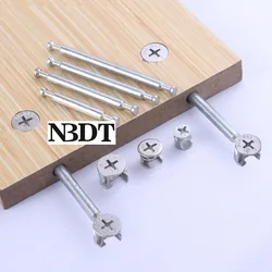 20Pcs Double-ended Cam Dowel Furniture Fastener For Panel Joint