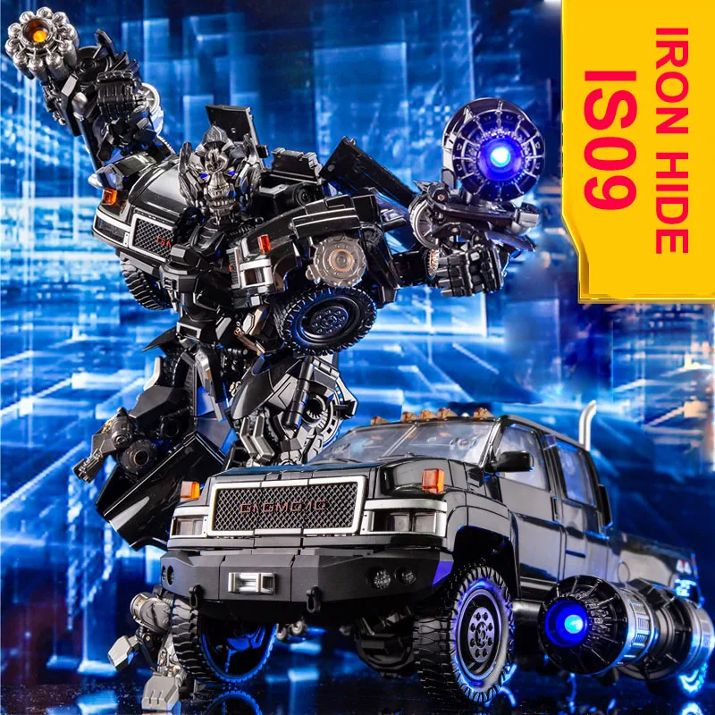 

BMB Transformation LS09 LS-09 Ironhide Masterpiece MPM06 MPM-06 Weapon Expert Alloy Truck Mode Action Figure KO Robot Toys