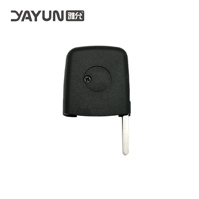 

YAYUN ForAudi A4 A6 A8 TT Allroad Uncut HU66 Key blank blade transponder Chip ID48 Remote Flip Car Key Fob Round Head Shell Case