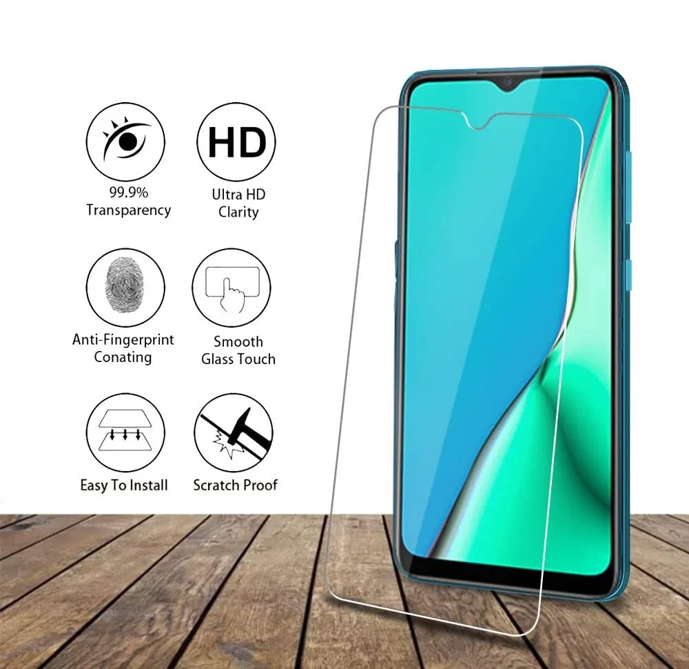 Case Tempered Glass OPPO A5S Screen Protector OPPO A5S CPH1909 A 5S OPPOA5S OPPO AX5S Protective Film OPPO AX5S Glass