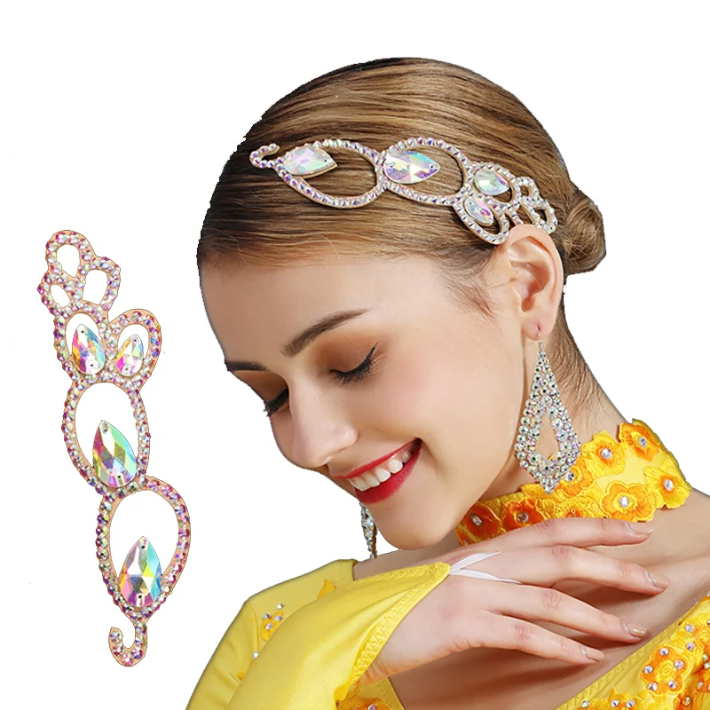 Fashion Headwear Hair Decorate Accessory For Ballroom Dancing For Latin Dancing Accessory