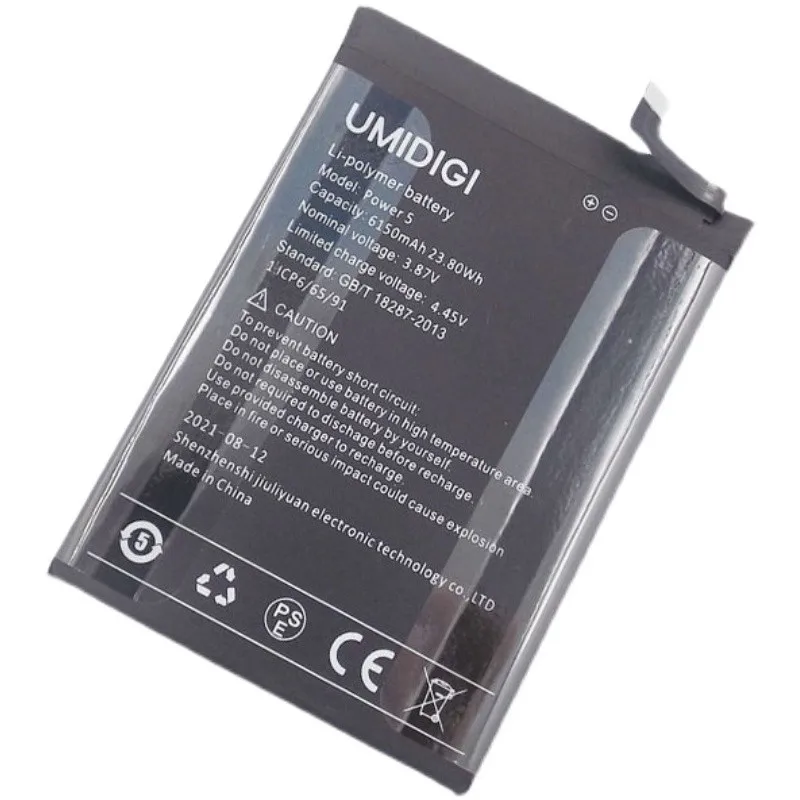 In Stock 2024 production date for UMIDIGI bison X10  battery 6150mAh Replacement + Tracking Number for UMIDIGI power 5 battery