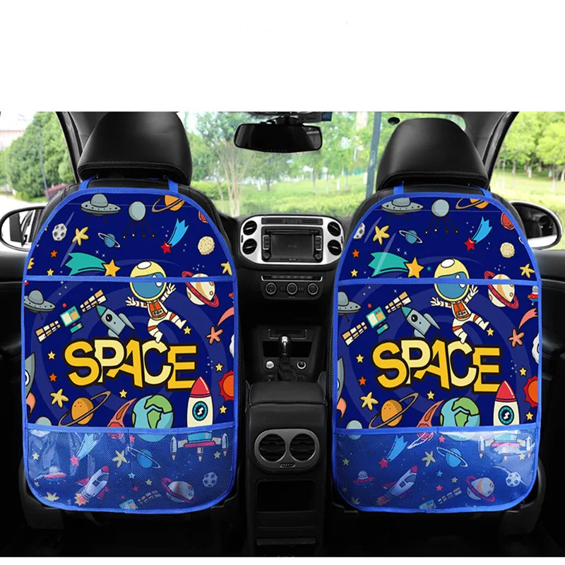 Multi-use Car Anti Kick Pad PVC Car Seat Protector Car Seat Cover Protector Car Seat Back Cover Protector for Kids Car Interior