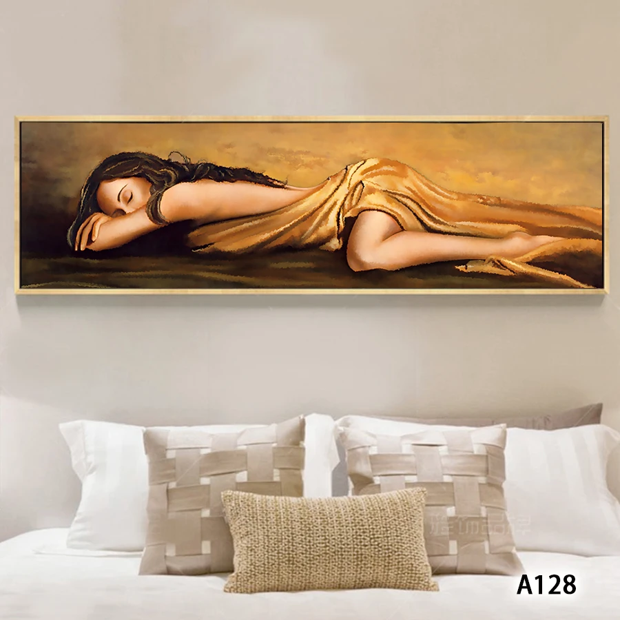 Abstract Oil Painting Print on Canvas  Figure painting Nude Canvas Print Canvas Painting Wall Art Picture Painting for HomeDecor