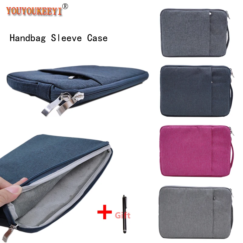 

10.1inch tablet Thickening and anti falling Pouch Bag for Lenovo Tab E10 Portable handbag for TB-X104F TB X104F TB-X104L+stylus