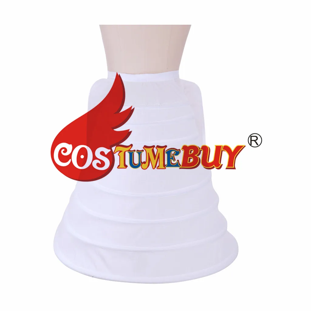 Costumebuy فستان الزفاف الفيكتوري الروكوكو القوطية ثوب ثوب نسائي القرون الوسطى كرينولين فستان الزفاف ثوب نسائي jon تنورة داخلية 8 هوب